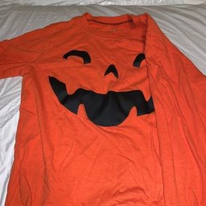 Boys pumpkin Halloween shirt